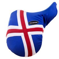 Top Reiter sadelovertræk med islandsk flag